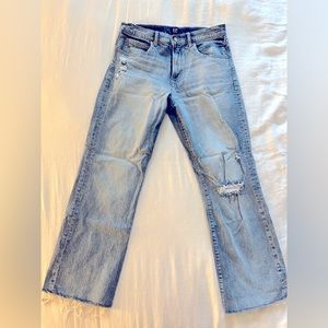 Size 4 Ankle Flare Gap Jeans